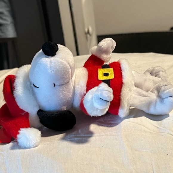 Peanuts plush Santa Snoopy - Picture 2 of 7